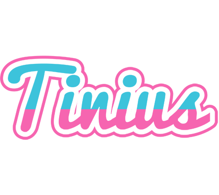 Tinius woman logo