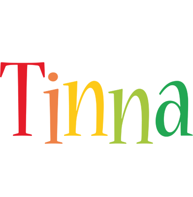 Tinna birthday logo