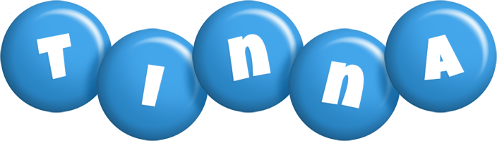 Tinna candy-blue logo