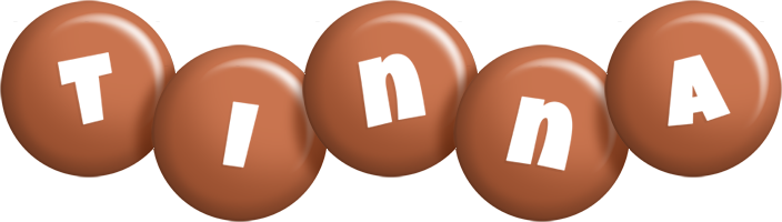 Tinna candy-brown logo