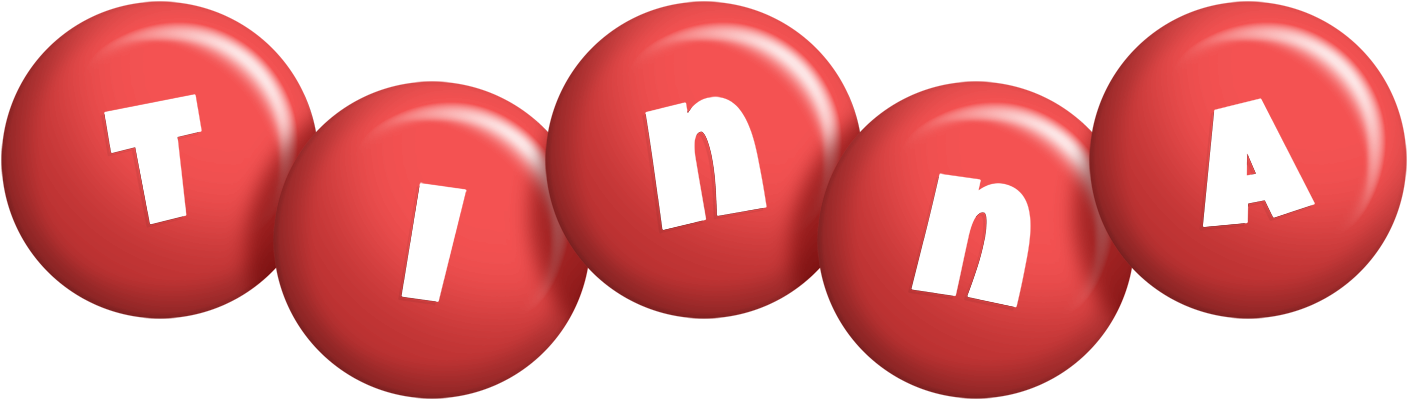 Tinna candy-red logo