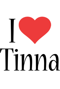Tinna i-love logo