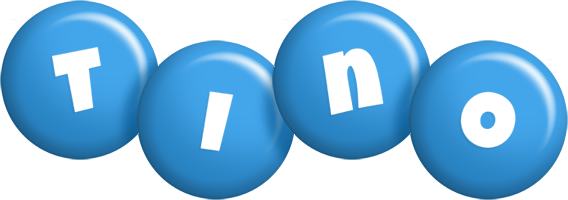Tino candy-blue logo
