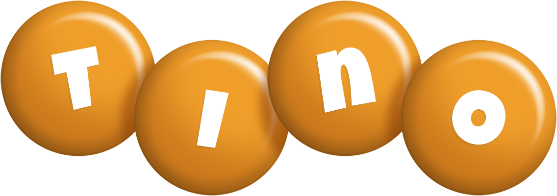 Tino candy-orange logo