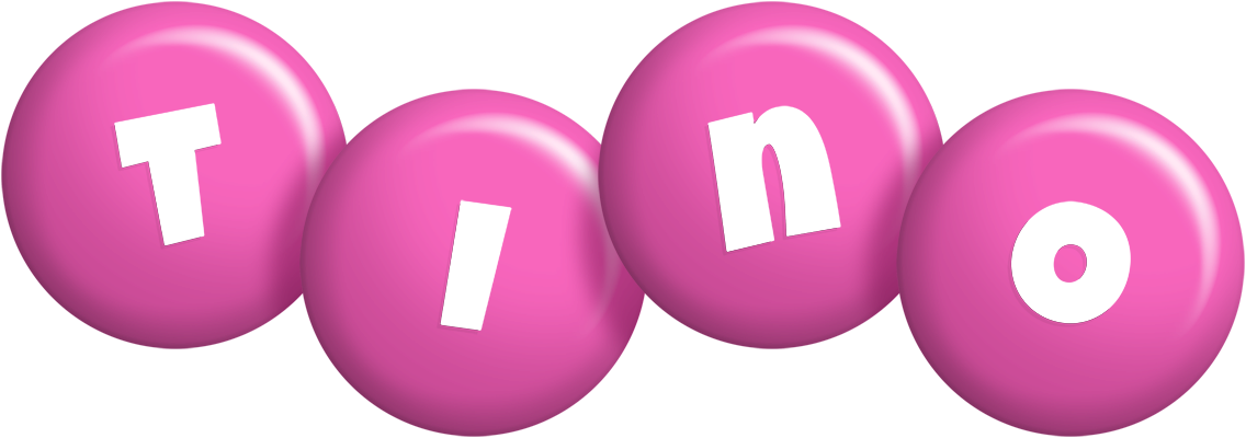 Tino candy-pink logo