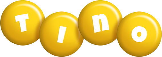Tino candy-yellow logo