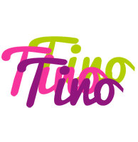 Tino flowers logo