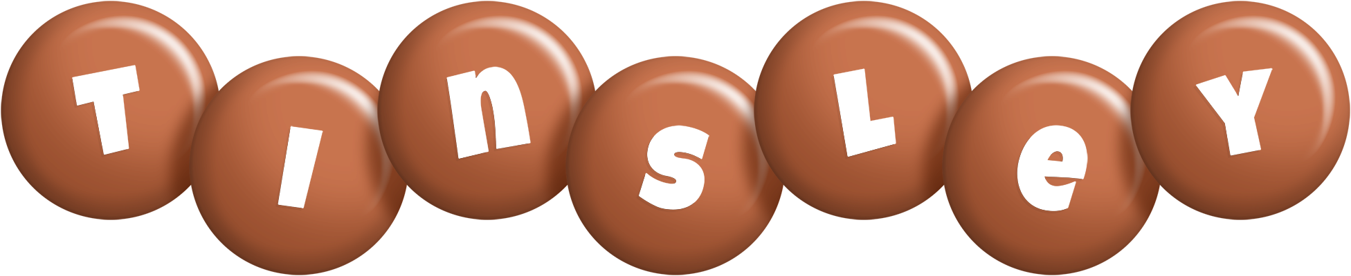 Tinsley candy-brown logo