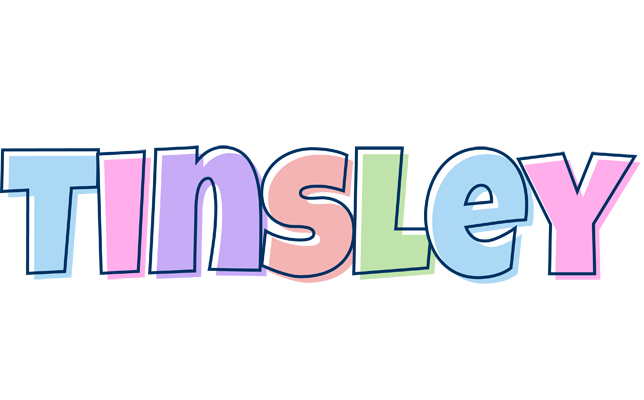 Tinsley pastel logo