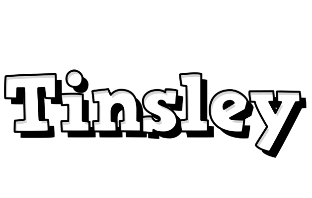 Tinsley snowing logo