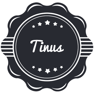 Tinus badge logo