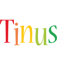 Tinus birthday logo