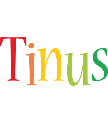 Tinus birthday logo