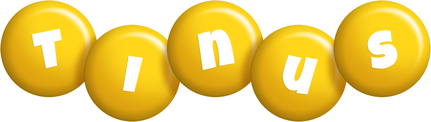 Tinus candy-yellow logo