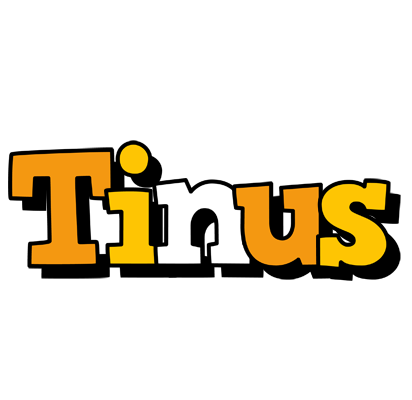 Tinus cartoon logo