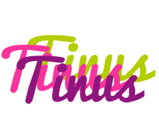 Tinus flowers logo