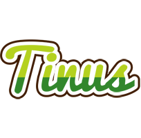 Tinus golfing logo