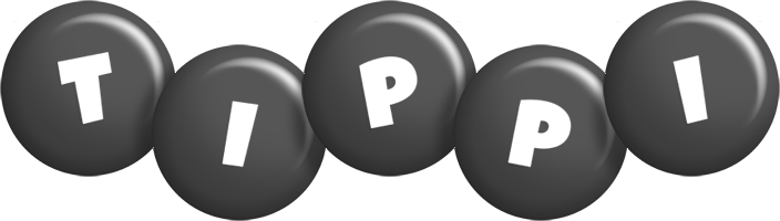 Tippi candy-black logo