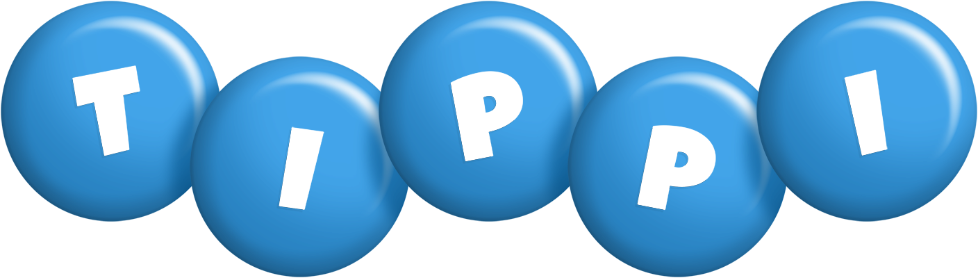 Tippi candy-blue logo