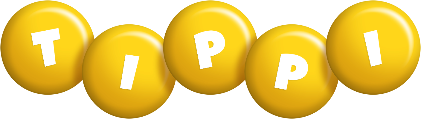 Tippi candy-yellow logo