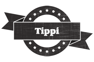 Tippi grunge logo