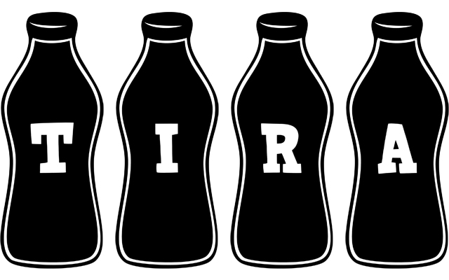 Tira bottle logo
