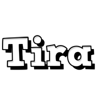 Tira snowing logo