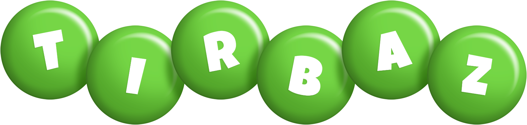 Tirbaz candy-green logo