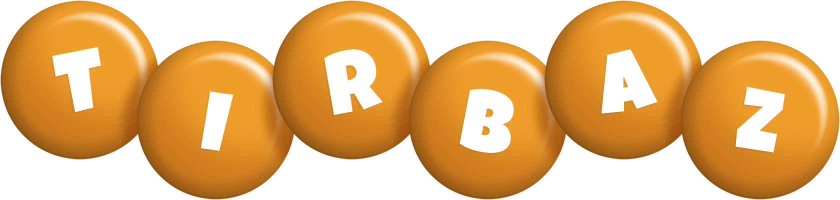 Tirbaz candy-orange logo