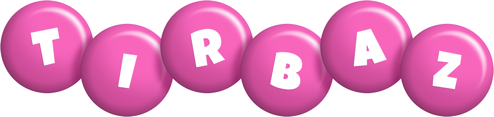 Tirbaz candy-pink logo