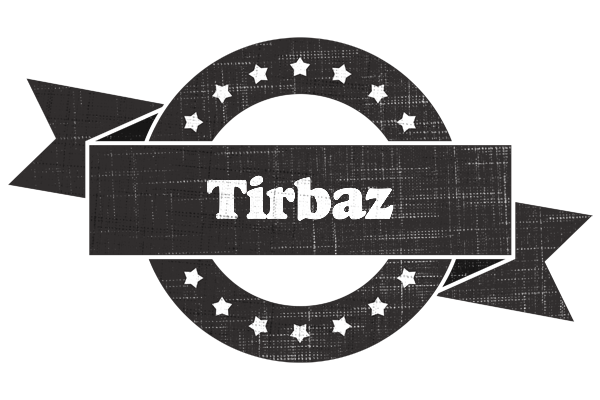 Tirbaz grunge logo