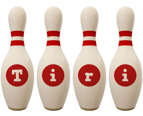 Tiri bowling-pin logo