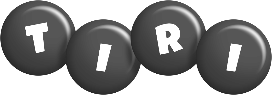 Tiri candy-black logo