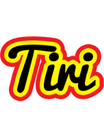 Tiri flaming logo