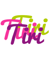 Tiri flowers logo