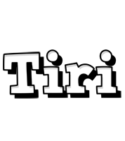 Tiri snowing logo