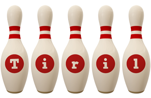 Tiril bowling-pin logo