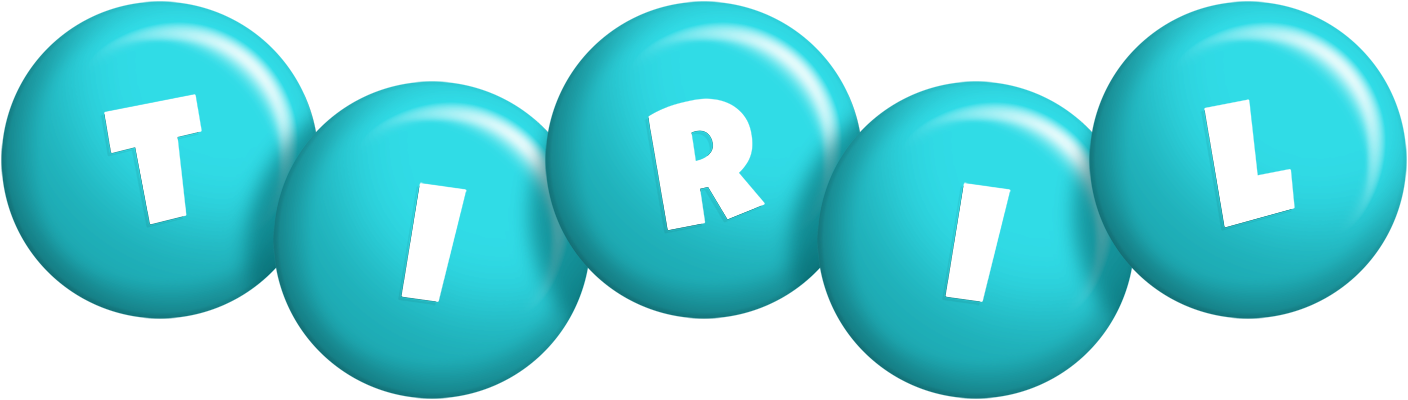 Tiril candy-azur logo