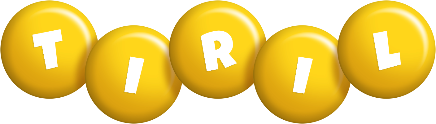 Tiril candy-yellow logo