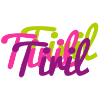 Tiril flowers logo