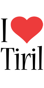 Tiril i-love logo