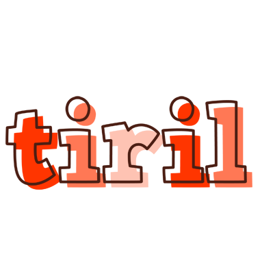 Tiril paint logo