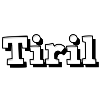 Tiril snowing logo