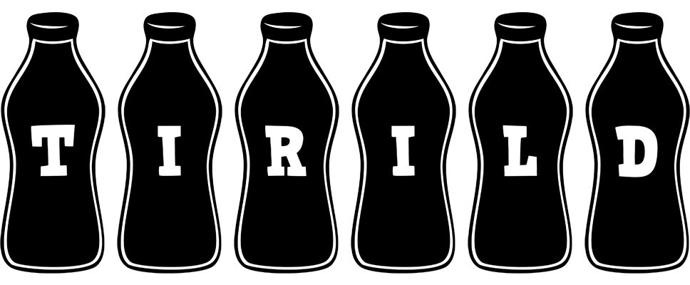 Tirild bottle logo