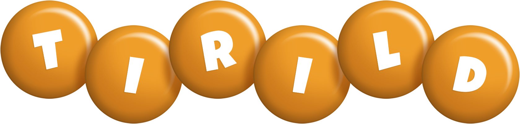 Tirild candy-orange logo