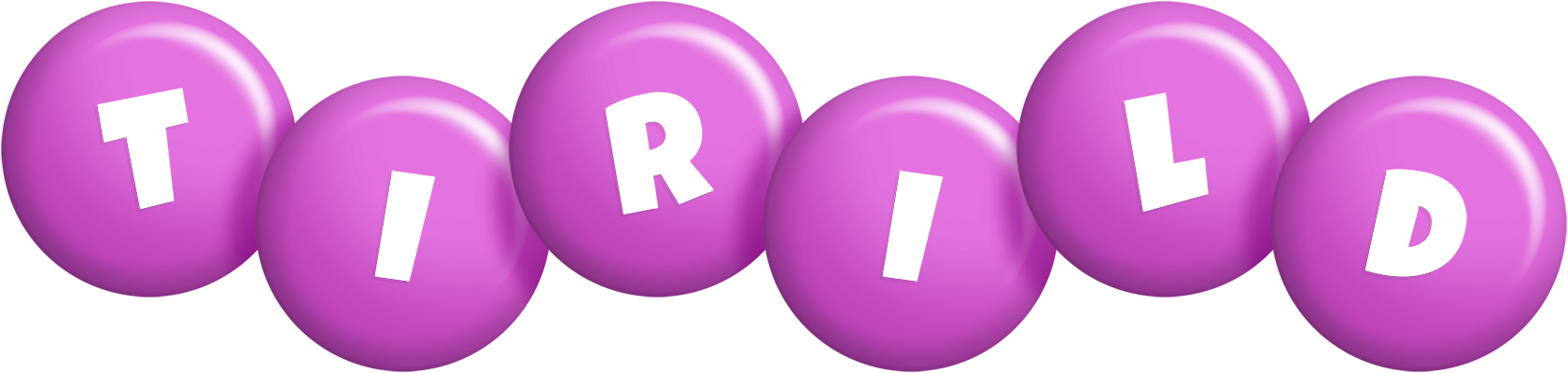 Tirild candy-purple logo