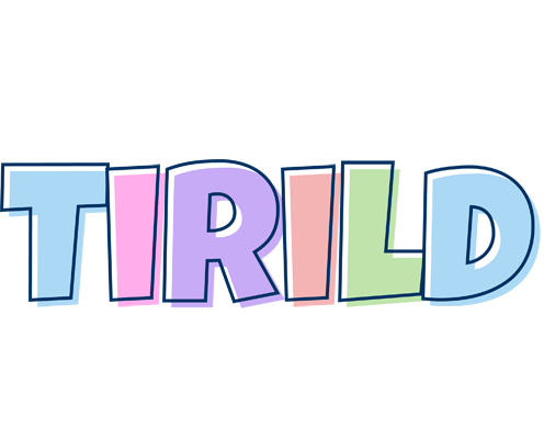 Tirild pastel logo