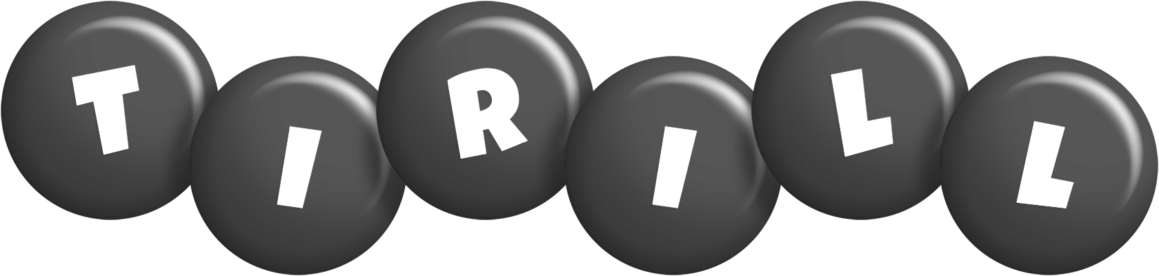 Tirill candy-black logo