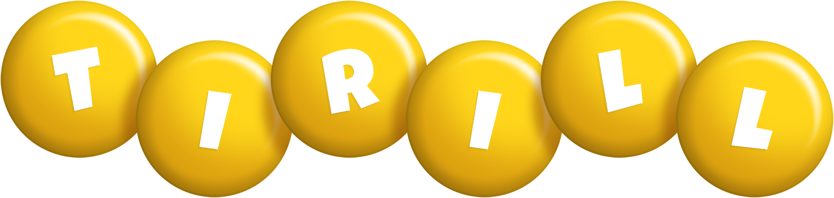 Tirill candy-yellow logo