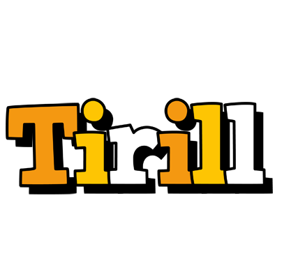 Tirill cartoon logo